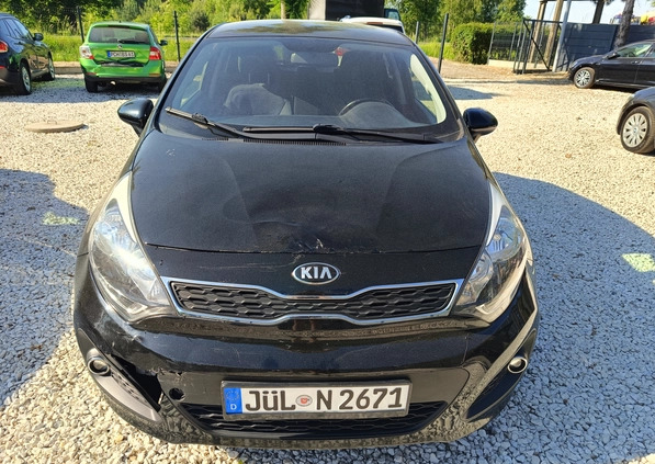 Kia Rio cena 26400 przebieg: 124184, rok produkcji 2014 z Łask małe 631